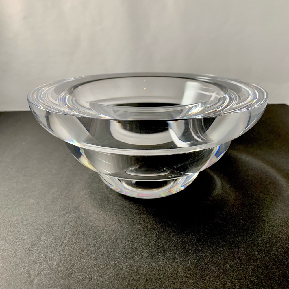 Kosta Boda Modernist Spiral bowl